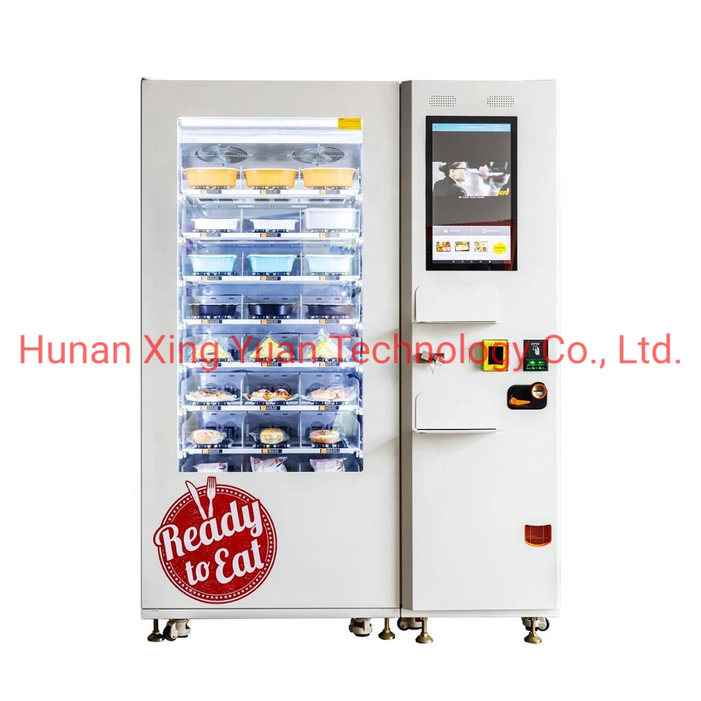 Xy Microwave Heated Hout Food Pizza Vending Machine