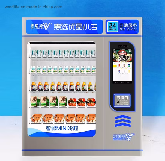 Distributore automatico di profumi da 23,6 pollici Distributore automatico Vendlife con ascensore e sistema intelligente